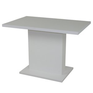 Jídelní stůl SHIDA 1 bílá, šířka 110 cm