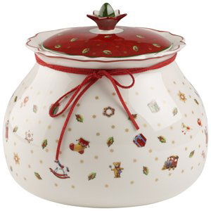 Vánoční dóza s poklopem, velká, kolekce Toy's Delight - Villeroy & Boch