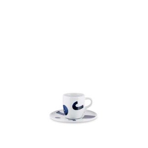 Yunokiware, šálek na espresso s podšálkem - Alessi