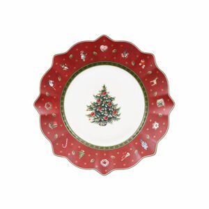 Dezertní talíř, červený, průměr 24 cm, kolekce Toy's Delight - Villeroy & Boch