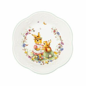 Miska malá, zajíc Anna a Paul, 16 cm, kolekce Spring Fantasy - Villeroy & Boch