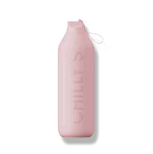 Termoláhev Chilly's Bottles - jemná růžová 1000ml, edice Series 2 Flip