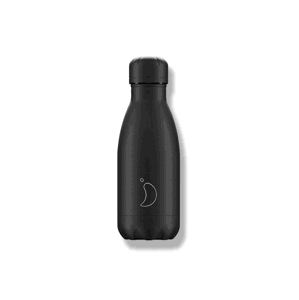 Termoláhev Chilly's Bottles - celá černá 260ml, edice Original