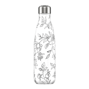Termoláhev Chilly's Bottles - Line Art Floral 500ml, edice Original