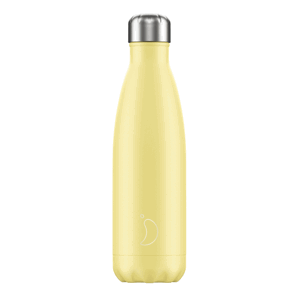 Termoláhev Chilly's Bottles - pastelově žlutá 500ml, edice Original