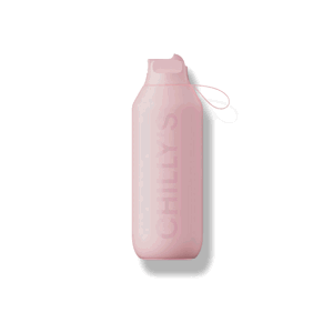 Termoláhev Chilly's Bottles - jemná růžová 500ml, edice Series 2 Flip