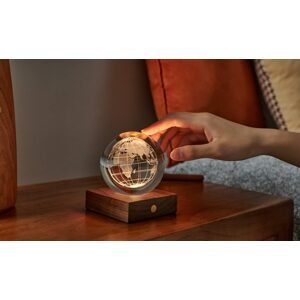 Stolní lampička s 3D motivem, více variant - Gingko Motiv: globus