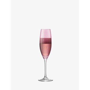 Sklenice na šampaňské Polka, 225 ml, pastelová, set 4 ks - LSA International