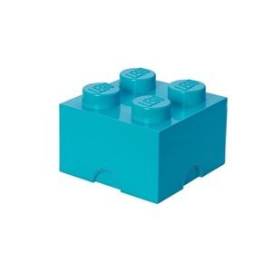 Úložný box 4, více variant - LEGO Barva: azurová