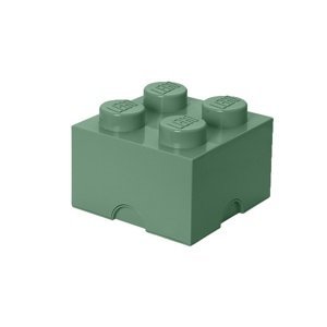Úložný box 4, více variant - LEGO Barva: army zelená