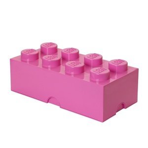 Úložný box 8, více variant - LEGO Barva: růžová