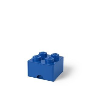 Úložný box 4 s šuplíkem, více variant - LEGO Barva: modrá