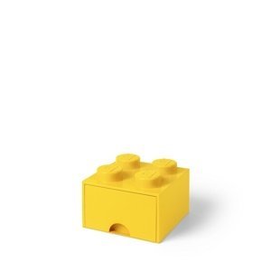 Úložný box 4 s šuplíkem, více variant - LEGO Barva: žlutá