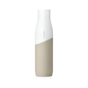 Antibakteriální láhev LARQ Movement, edice TERRA, White / Dune 950 ml - LARQ