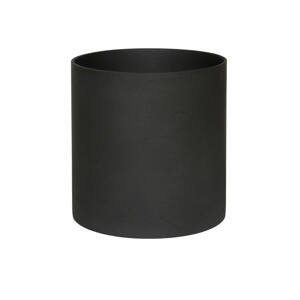 Květináč Puk, barva volcano černá, více velikostí - PotteryPots Velikost: M - v. 20 cm, ⌀ 20 cm