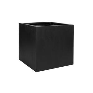 Květináč Block, barva černá, více velikostí - PotteryPots Velikost: L - v. 50 cm