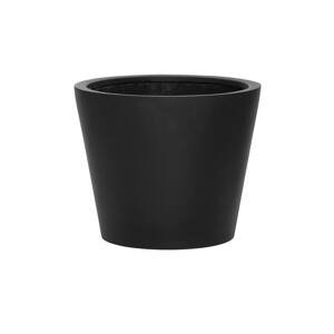 Květináč Bucket, barva černá, více velikostí - PotteryPots Velikost: XS - v. 35 cm, ⌀ 40 cm