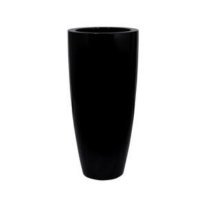 Květináč Dax, barva černá, více velikostí - PotteryPots Velikost: XL - v. 100 cm, ⌀ 47 cm