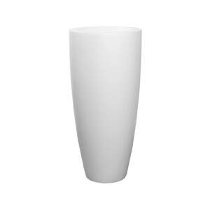 Květináč Dax, barva matná bílá, více velikostí - PotteryPots Velikost: L - v. 80 cm, ⌀ 37 cm
