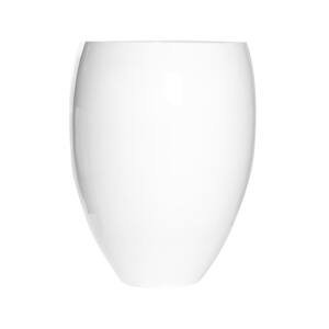 Květináč Bond, barva lesklá bílá, více velikostí - PotteryPots Velikost: S - v. 45 cm, ⌀ 35 cm