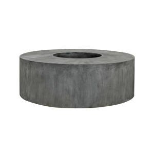 Květináč Jumbo Seating Round, barva šedá, více velikostí - PotteryPots Velikost: - v. 47.5 cm, ⌀ 140 cm