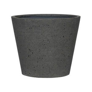 Květináč Bucket, barva šedá laterit, více velikostí - PotteryPots Velikost: M - v. 40 cm, ⌀ 49.5 cm