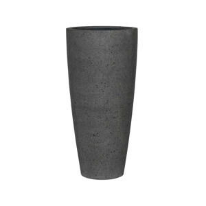 Květináč Dax, barva šedá laterit, více velikostí - PotteryPots Velikost: XL - v. 99.5 cm, ⌀ 47 cm