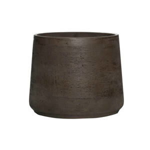 Květináč Patt, barva čokoládově hnědá, více velikostí - PotteryPots Velikost: XL - v. 19.5 cm, ⌀ 23 cm