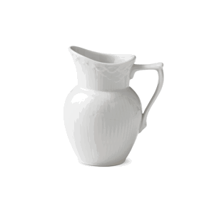 Džbánek na smetanu White Fluted Half Lace, 17 cl - Royal Copenhagen