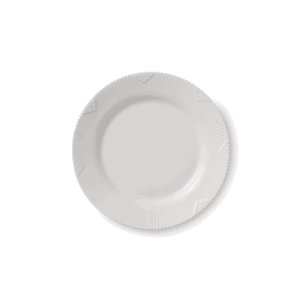 Talíř White Elements, 19 cm - Royal Copenhagen