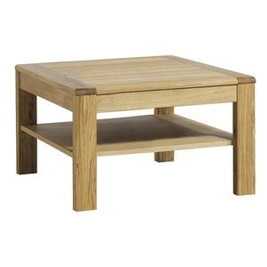Konferenční stolek Atena-světlá, 75x75 cm, dub