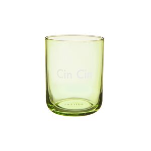 COLORATA Sklenice "Cin Cin" 350 ml - zelená