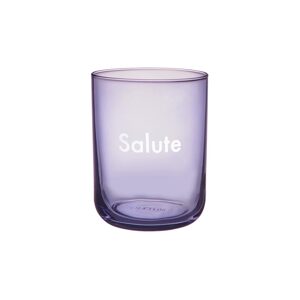 COLORATA Sklenice "Salute" 350 ml - modrá