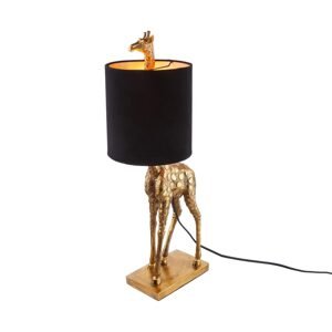 RAFFA Stolní lampa zlatá