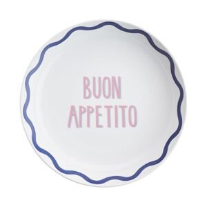 VACANZA Talíř na těstoviny "Buon Appetito" 22 cm