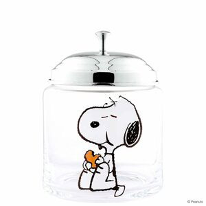 PEANUTS Skleněná dóza Snoopy