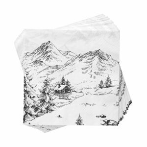 APRES Papírové ubrousky Alpy