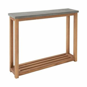 CONCRETE Konzolový stolek s betonovou deskou