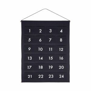 Adventní kalendář - černá