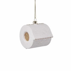 HANG ON Vánoční ozdoba toaletní papír 6 cm