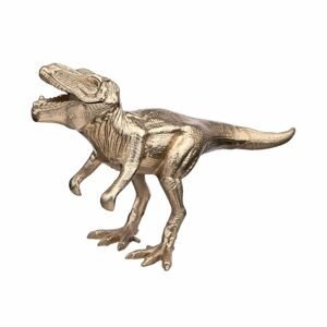 ALEX Dekorační tyranosaurus rex - zlatá