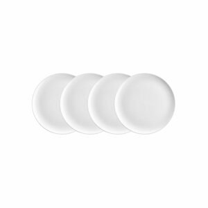 NATIVE Sada snídaňových talířů 23 cm 6 ks - bílá