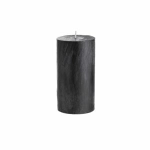 RUSTIC Svíčky set 6 ks 13 cm - černá