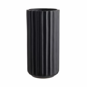 LIV Keramická váza 20 cm - černá
