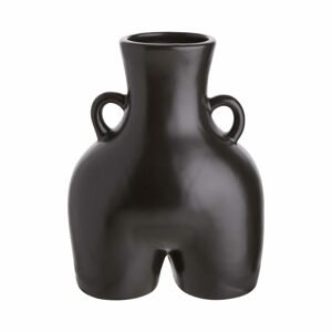 KIM Váza silueta 19 cm - černá