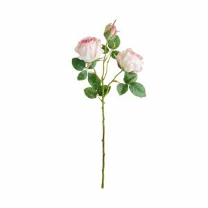 FLORISTA Růže větvička - sv.růžová