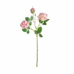 FLORISTA Růže větvička - sv.růžová