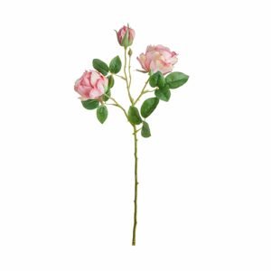 FLORISTA Růže větvička - růžová