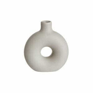 LOOPY Mini váza 10 cm - sv. šedá