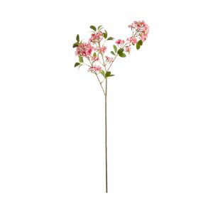 FLORISTA Kvetoucí větvička 65 cm - růžová